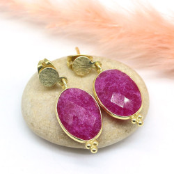 Boucles d'oreilles laiton...