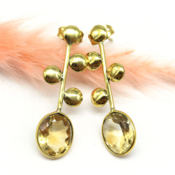 Boucle d'oreille laiton...