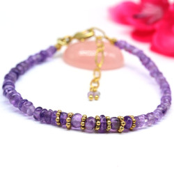 Bracelet fin pierres...