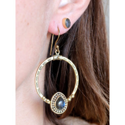 Grosse boucle d'oreille...