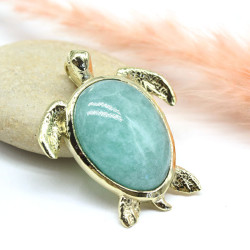 Pendentif tortue pierre...