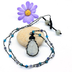 Collier pierre de lune sur...