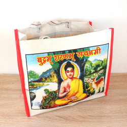 Sac cabas indien motif Bouddha
