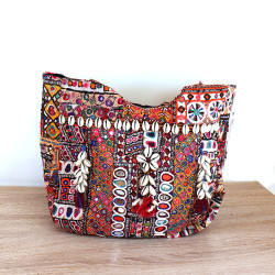 Sac ethnique indien tissus...