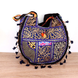 Sac d'Inde en tissus brodés...