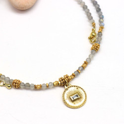 Collier labradorite...
