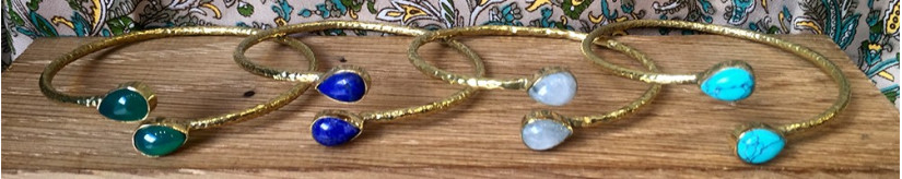 Bracelet manchette ethnique : tous nos joncs et manchettes d'Inde