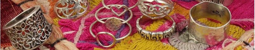 Bague argent massif 925 : nos bagues artisanales d'Inde
